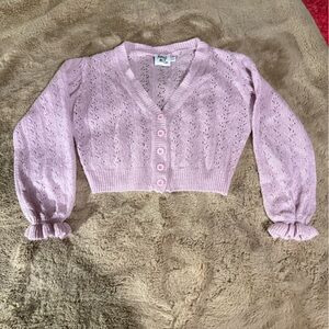 Princess Polly Light Pink Cardigan Sweater